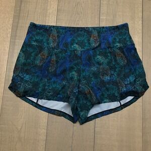 Constantly Varied Gear Shorts Womens Size L Running Lined Don't be Koi Paisley